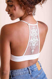 DS Tattoo Mesh Racerback Bralette