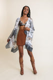 Ombre Dip Dye Kimono