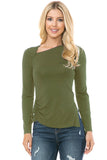 DS Womens Knit Long Sleeve TOP