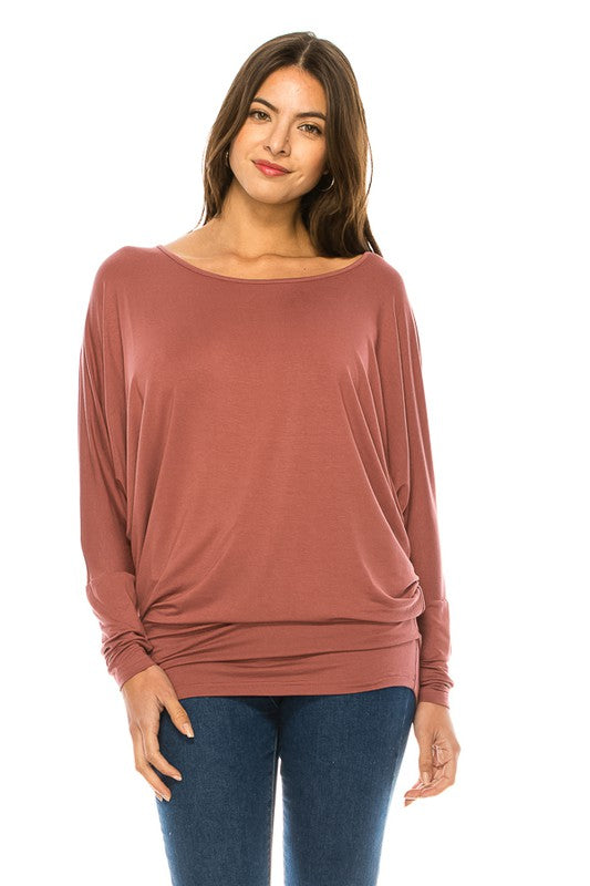 DS Women's Long Sleeve Round Neck TOP
