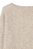 DS Oversize cable sweater