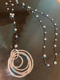 Burnish Silver necklace