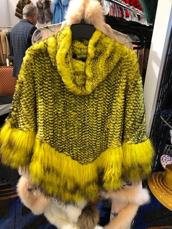 Genuine Fur Eclectic cape