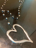 Burnish Silver necklace