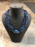 Genuine freshwater pearl necklace with sterling silver hardware