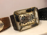 Leather horn Belts