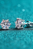 Adored Moissanite Stud Earrings