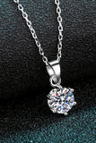 Adored Get What You Need Moissanite Pendant Necklace