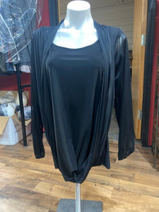 Black all in one Magna Top