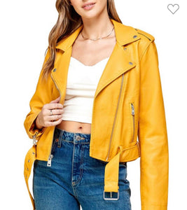 Moto Jacket Vegan Leather