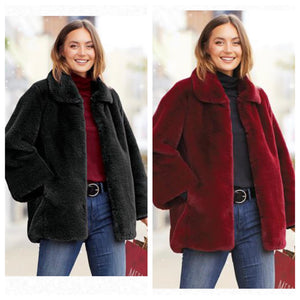 Luxe Faux Fur Coat