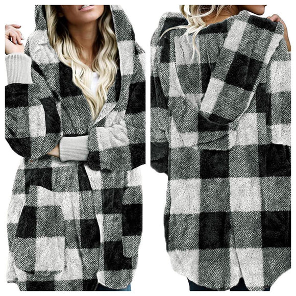 Shades of Grey Yummy Plush Hooded Shoat