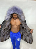 4 in 1 Fur Lined Winter Coat