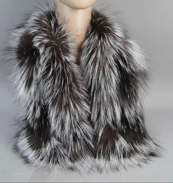 Vegas Premium Fox Ladder Scarf $250