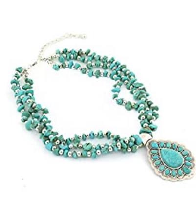 Turquoise Stone necklace