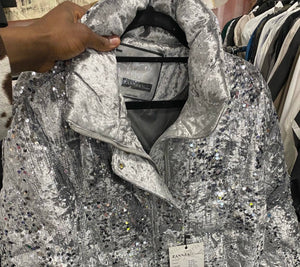 Silver sequence jacket