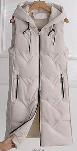 2 Way Zipper Puffer Vest