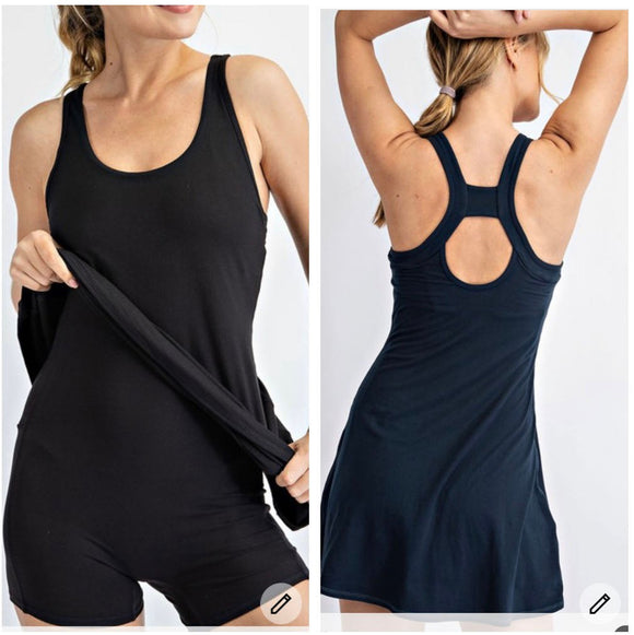 Total Tennis Romper Dress