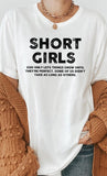 DS Short Girls Grow Until Perfect PLUS Graphic Tee IO