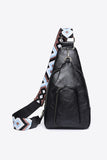 Take A Trip PU Leather Sling Bag
