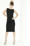 Ruched Pencil Dress - 3 Colors
