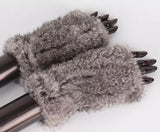 Rabbit Fur Arm Warmers - 14 Colors
