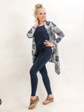 Navy/Smoke Cardigan