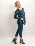 Brushed Stretchy Flannel Top