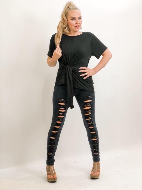 PREORDER Ripped Total Legging - 2 Colors