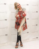 Aztec Geometric Boho Fringe Cardigan - 2 Colors