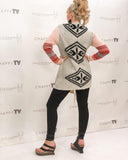 Aztec Geometric Boho Fringe Cardigan - 2 Colors