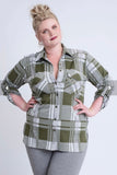 Plaid Flannel Button-Up - 2 Colors
