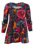 Jewel Tone Mandala Tunic