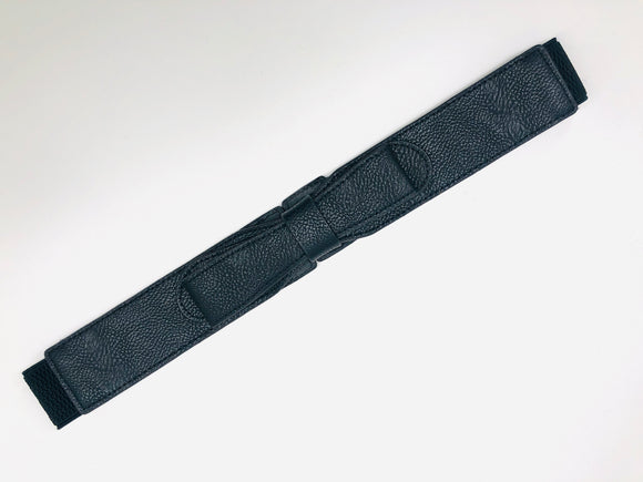 Black Bow Stretch Belt