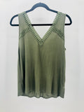 Summertime Tank with Neckline Detail - 3 Colors