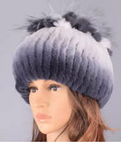 Rabbit Fur Hat - 3 Colors