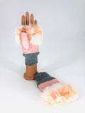 Genuine Rex Rabbit Fingerless Gloves