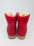 Sheepskin Lined Combat-Style Boot