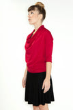 Giuletta Drape Tee - 4 Colors