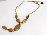 Gold Disc Necklace