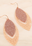 Double Layered Drop Earrings - 3 Colors