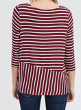 Tied Stripe Top
