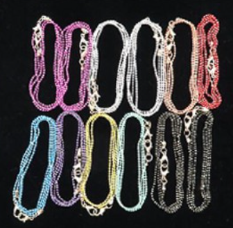 Skinny Chain Face Mask Hanger - 9 Colors