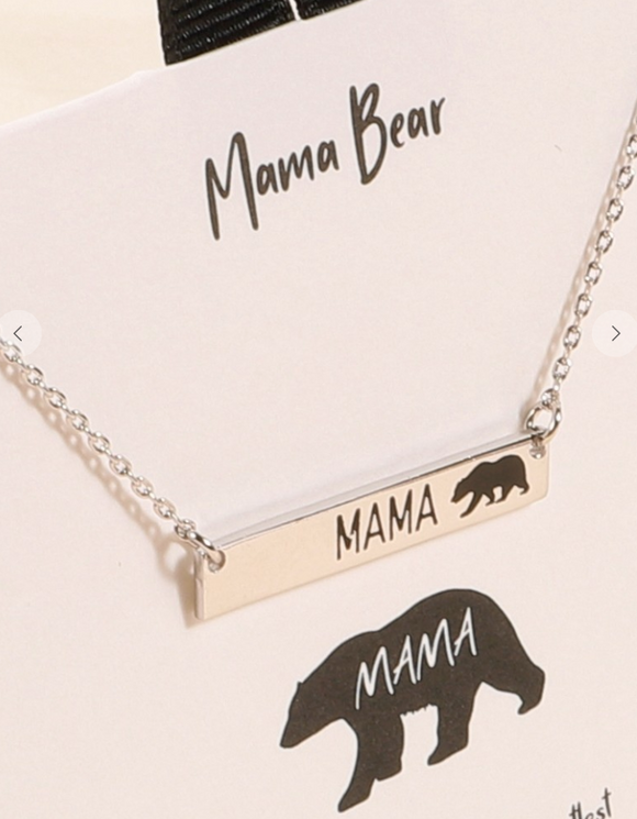 Mama Bear Necklace