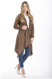 Cashmere Cardigan with Sequin Pull String - 4 Colors