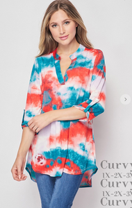 Classic Tie Dye Terra Top