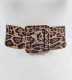 Leopard Elastic Belt