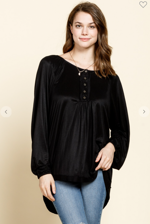 Button-up Unfinished Edge Top
