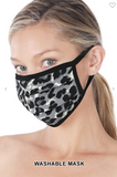 Leopard Face Mask - 2 Colors