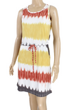 Tie Waist Tie Dye Dress - 4 Colors